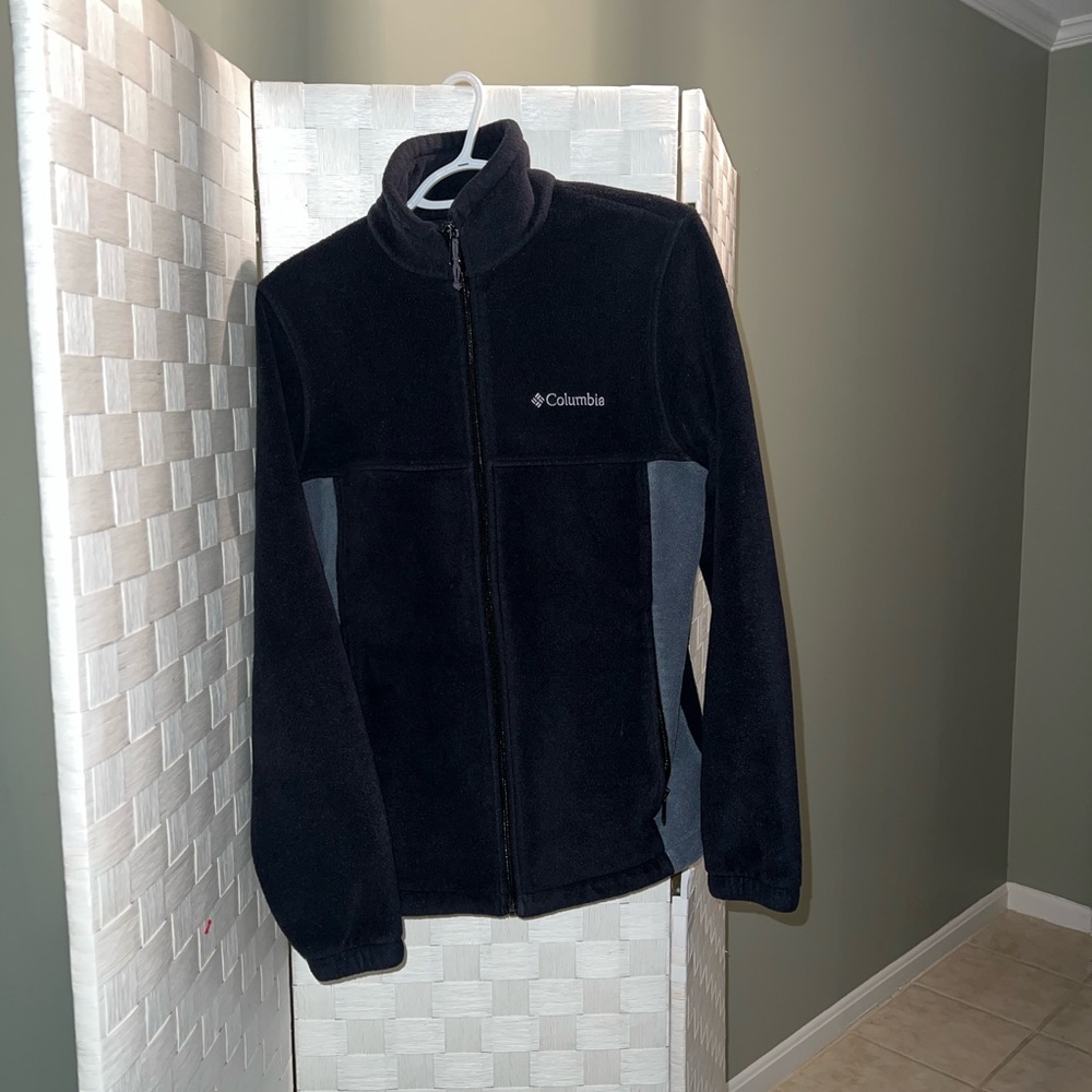 COLUMBIA Mens Jacket | Black | Mens Size Small. Fits womens Large - Picture 2 of 3